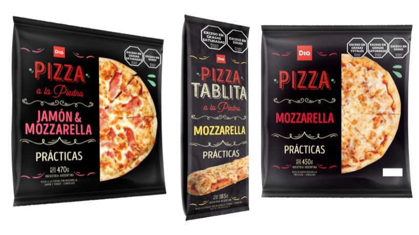 Pizzas congeladas