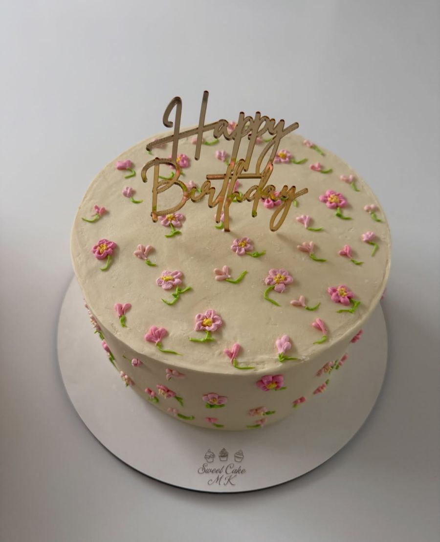 Torta de cumpleaños de Sabrina Garciarena