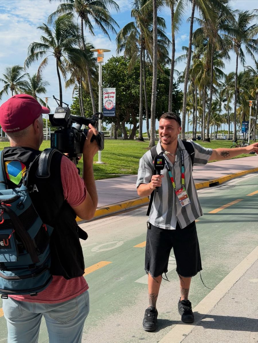 Martín Salwe en el Mundial