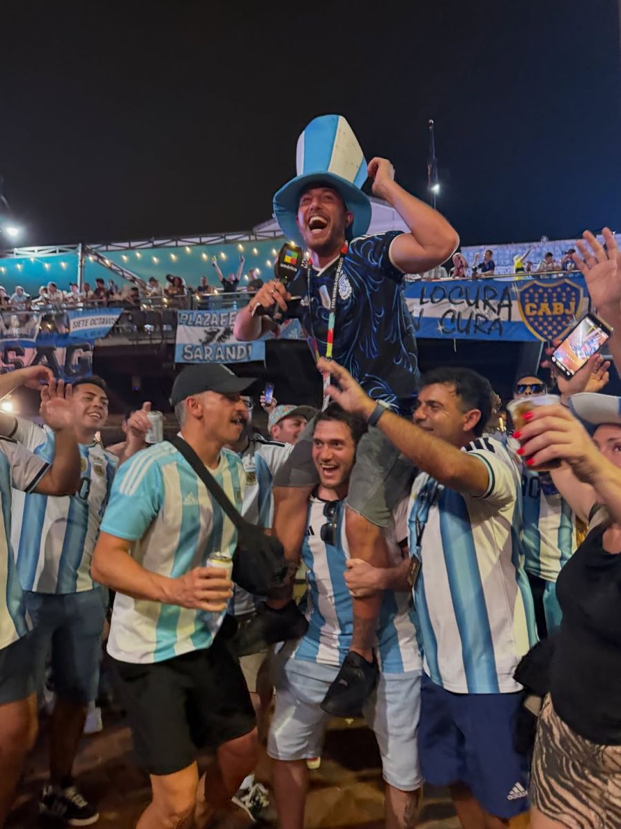 Martín Salwe en el Mundial