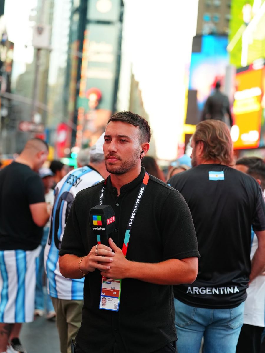 Martín Salwe en el Mundial