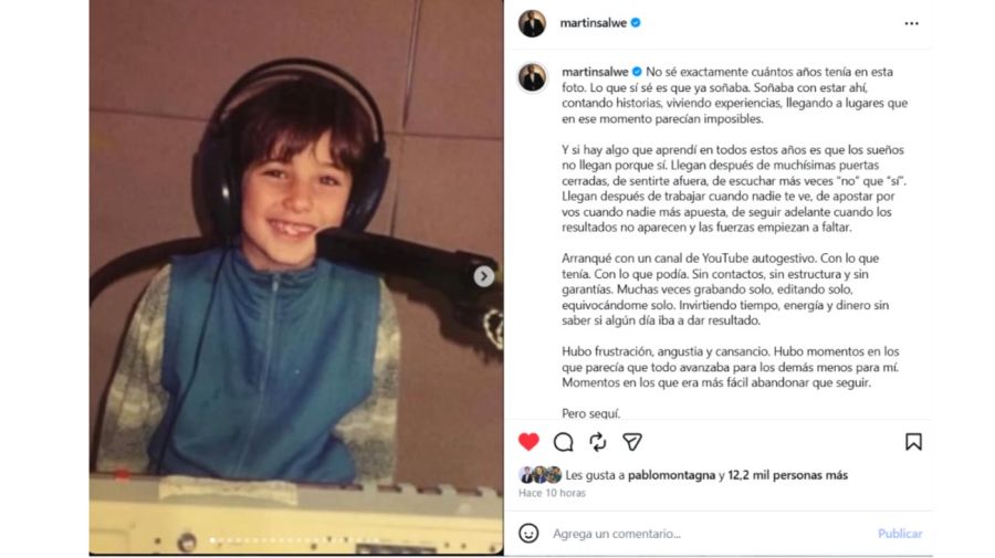 Martín Salwe en el Mundial