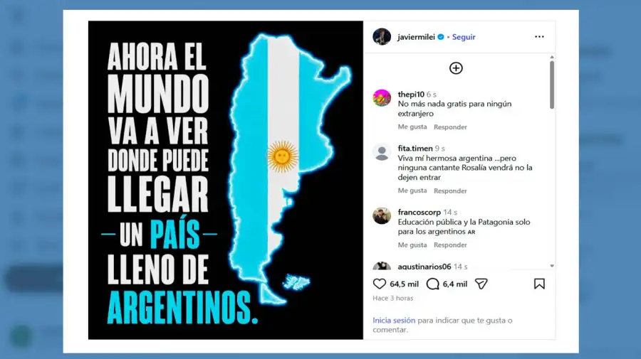 Javier Milei 22072026