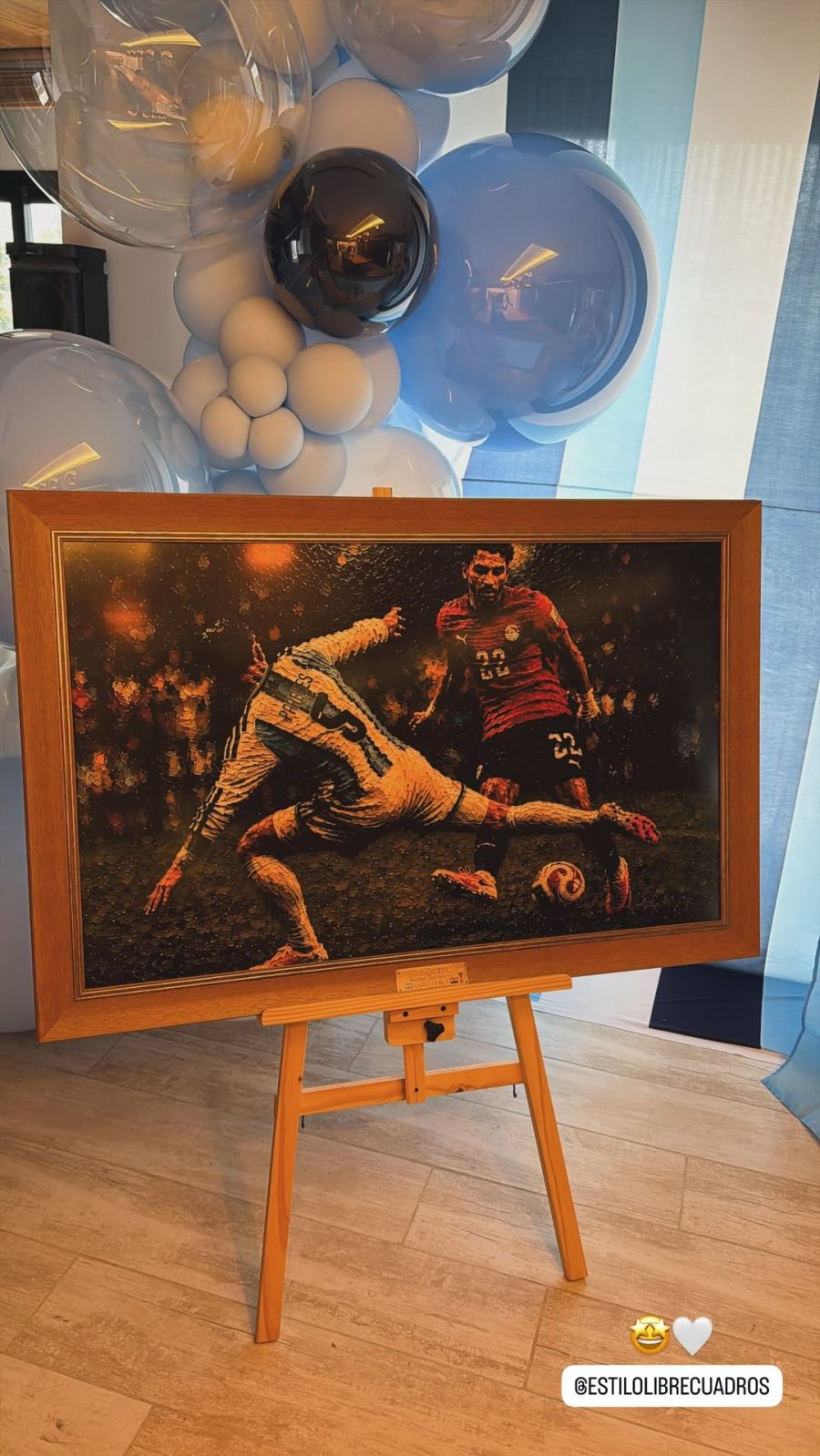 La sorpresa de Camila Galante a Leandro Paredes
