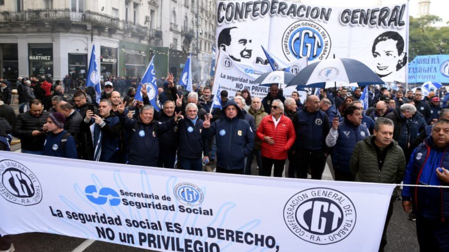 Marcha de la CGT con jubilados 22072026