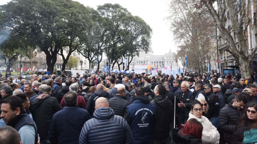 Marcha de la CGT con jubilados 22072026
