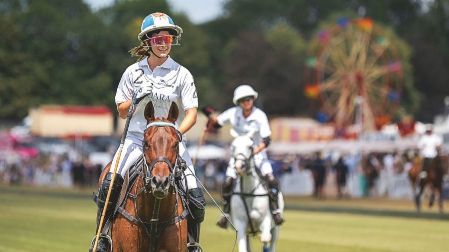 Mia y Myla Cambiaso en el British Ladies Open