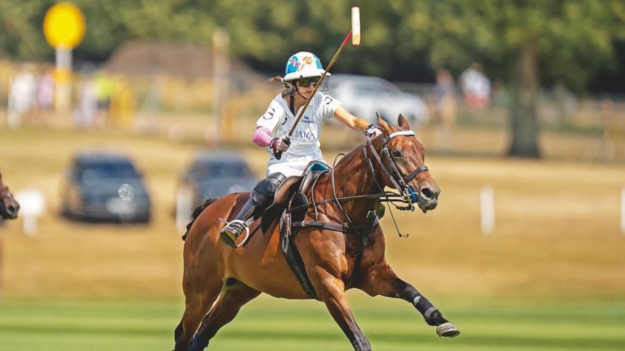 Mia y Myla Cambiaso en el British Ladies Open
