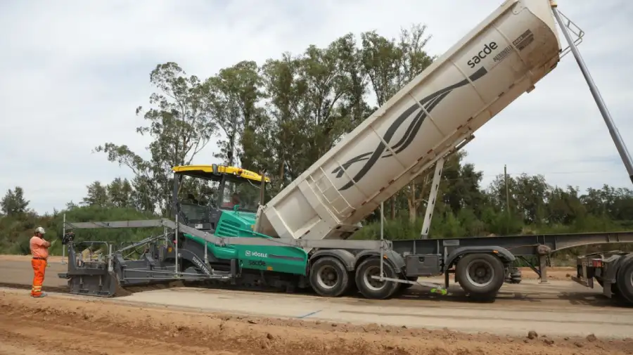 Obras en rutas argentinas