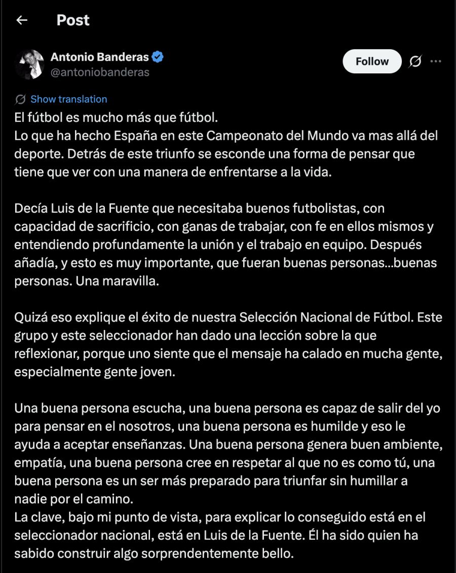 Antonio Banderas