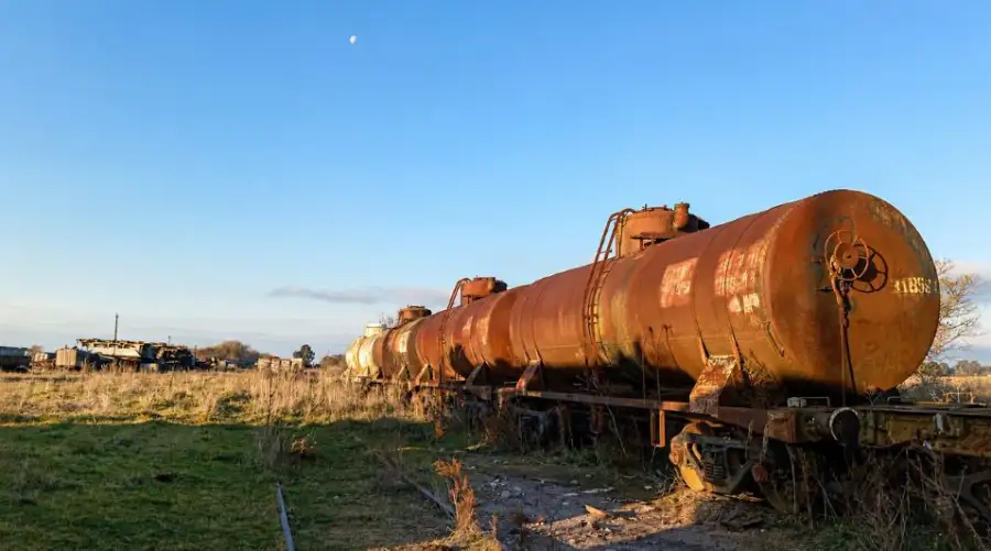 cementerio de trenes