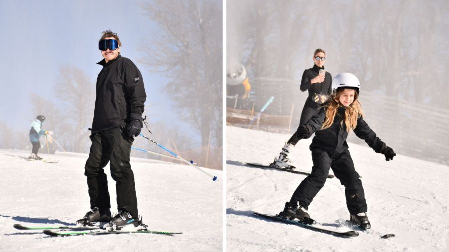 Las mejores fotos de las vacaciones de los famosos en la nieve
