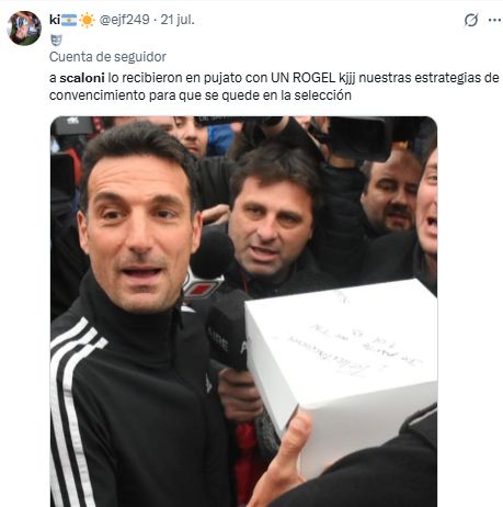 Los memes de Lionel Scaloni en Pujato