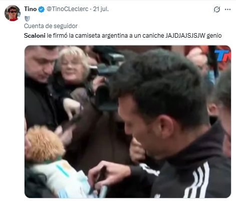 Los memes de Lionel Scaloni en Pujato