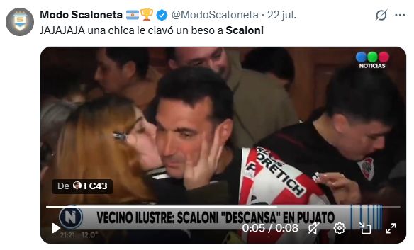 Los memes de Lionel Scaloni en Pujato