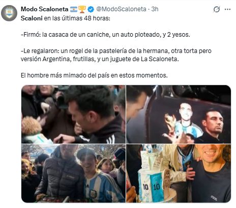 Los memes de Lionel Scaloni en Pujato