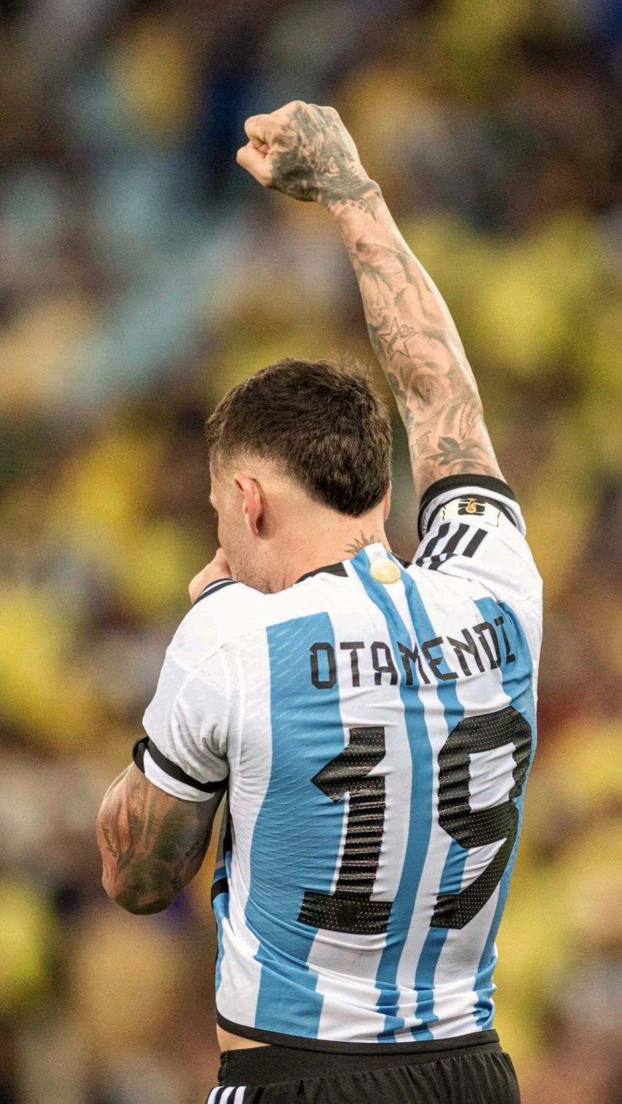 Nicolás Otamendi se despidió de la Selección Argentina