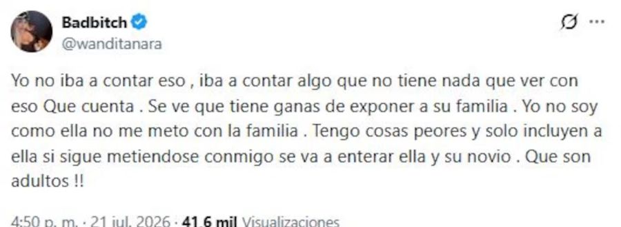 Wanda Nara contra Pochi de Gossipeame