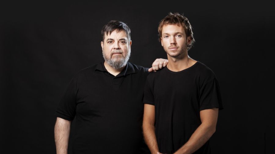 Carlos Portaluppi y Franco Masini desembarcan en el Paseo La Plaza