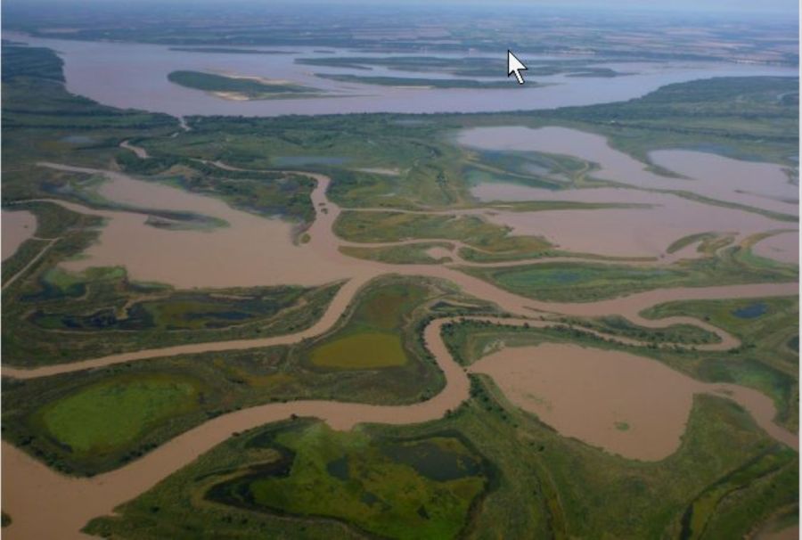 Humedales afectados por la hidrovia