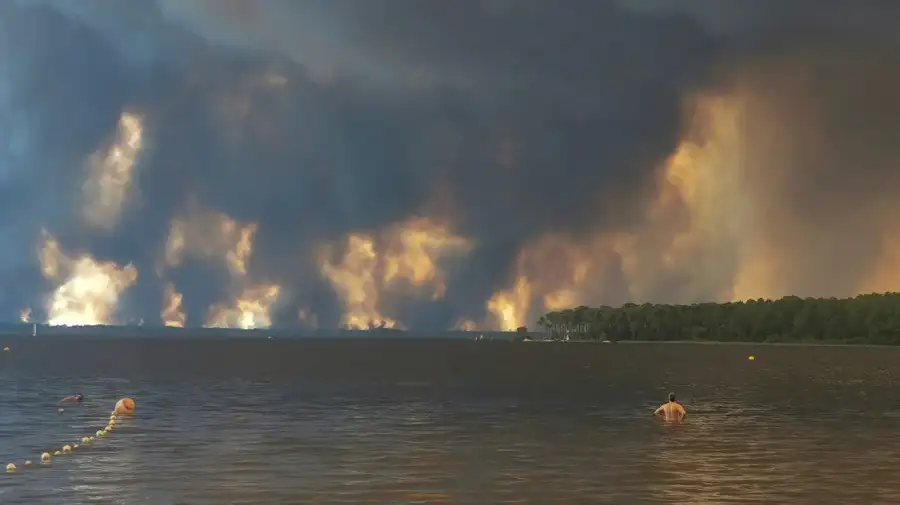 Incendios forestales en Francia 24072026