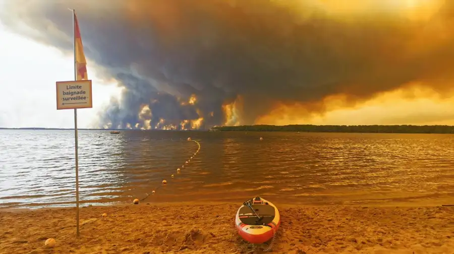 Incendios forestales en Francia 24072026