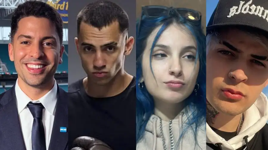 Participantes argentinos en La Velada del Año VI 24072026