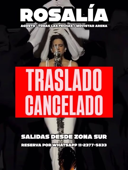 Traslado de Rosalía cancelado
