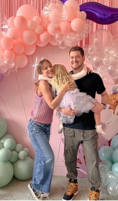 Cumpleaños de Vida, la hija de Luisana Lopilato y Michael Bublé