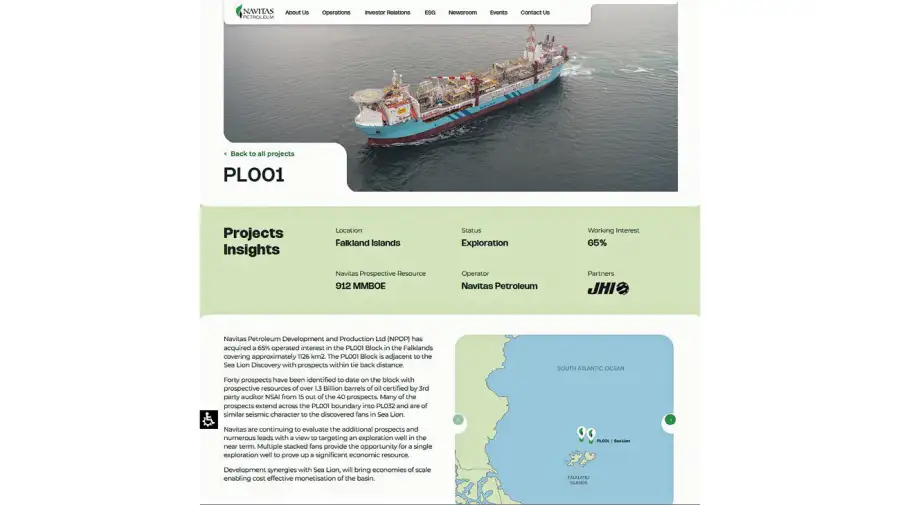 Navitas Petroleum, la polémica empresa isaraelí que busca petróleo en Malvinas. Su CEO es Amit Kornhauser.