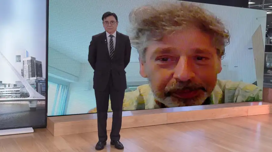 Noam Yuran, con Jorge Fontevecchia en Periodismo Puro.