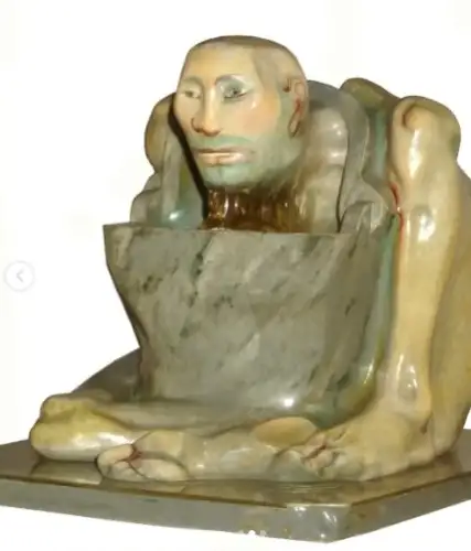 Posteo del Museo Nacional de Bellas Artes sobre la obra de Distéfano