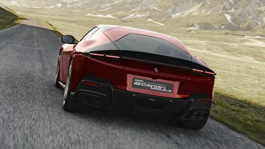 Ferrari presentó el 12Cilindri Manuale
