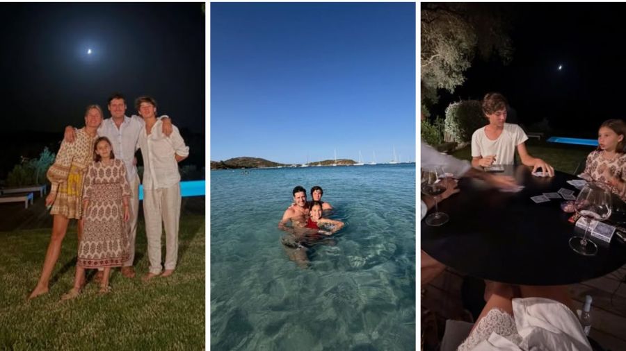 Las vacaciones de Dolores Barreiro y su familia por Europa