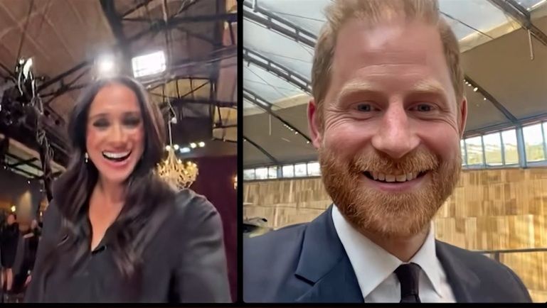 Meghan Markle y el príncipe Harry