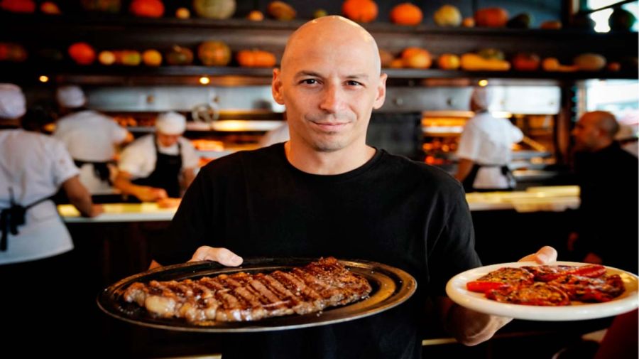 Pablo Rivero y su parrilla 