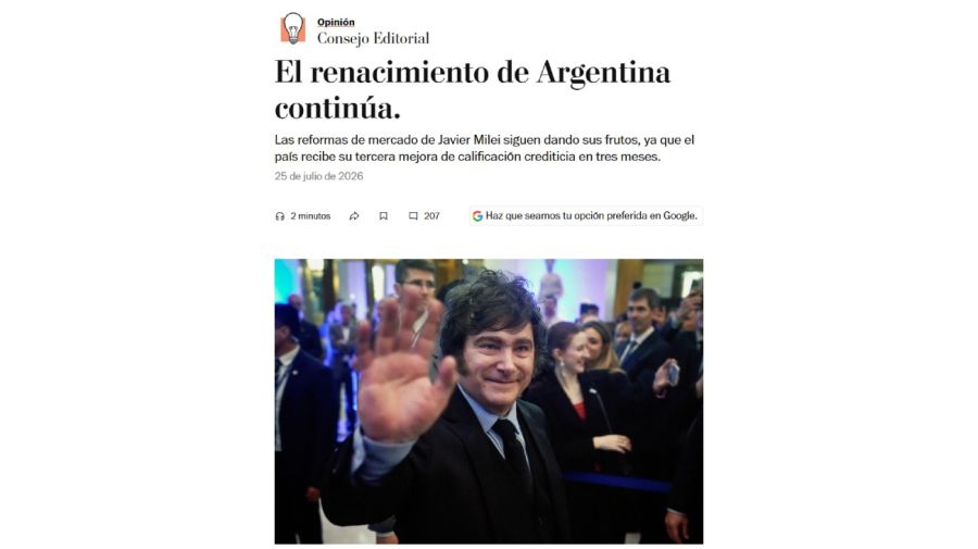 Publicación de The Washington Post
