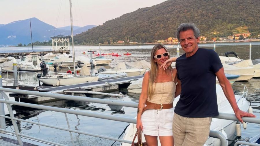Claudio Rígoli y Elisa Comparin