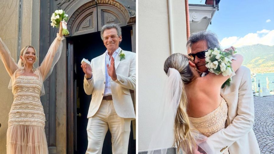 Claudio Rígoli y Elisa Comparin