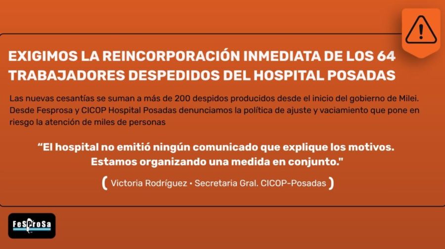 Comunicado Federación Sindical de Profesionales de la Salud 28072026