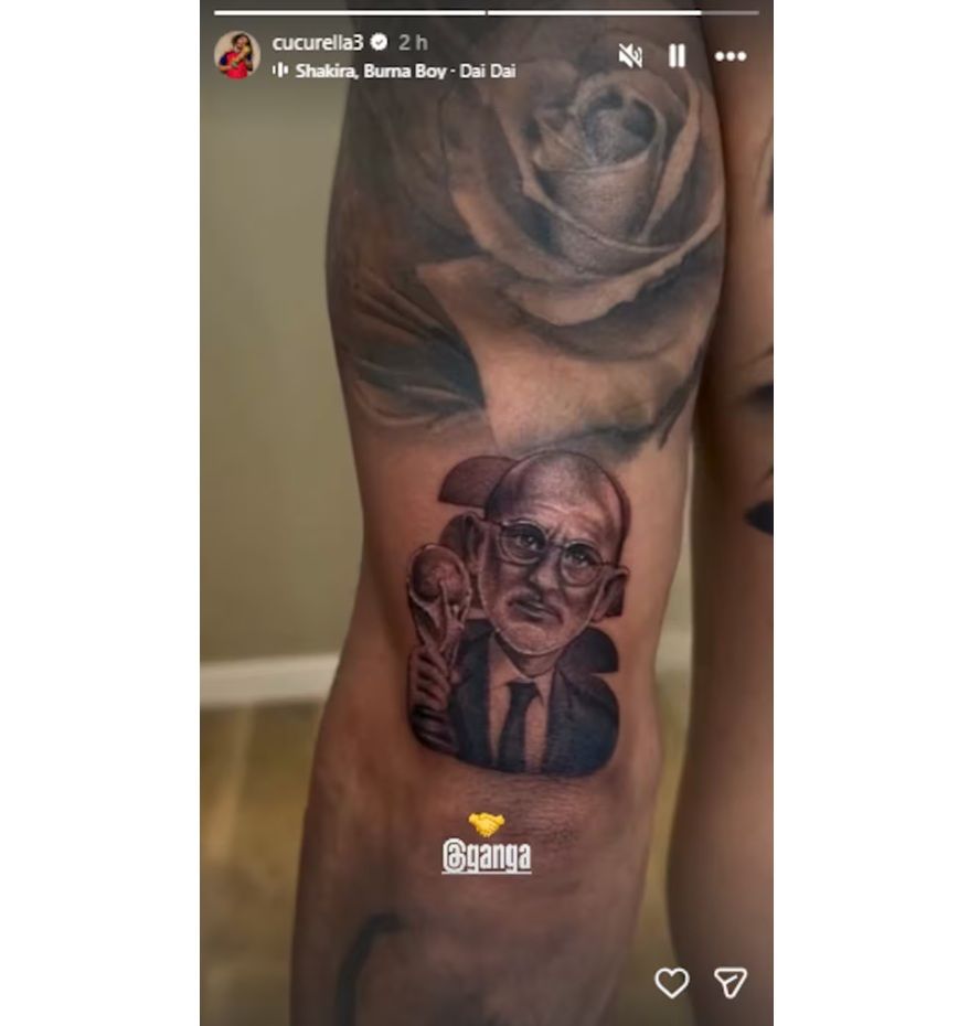 El nuevo tatuaje de Marc Cucurella