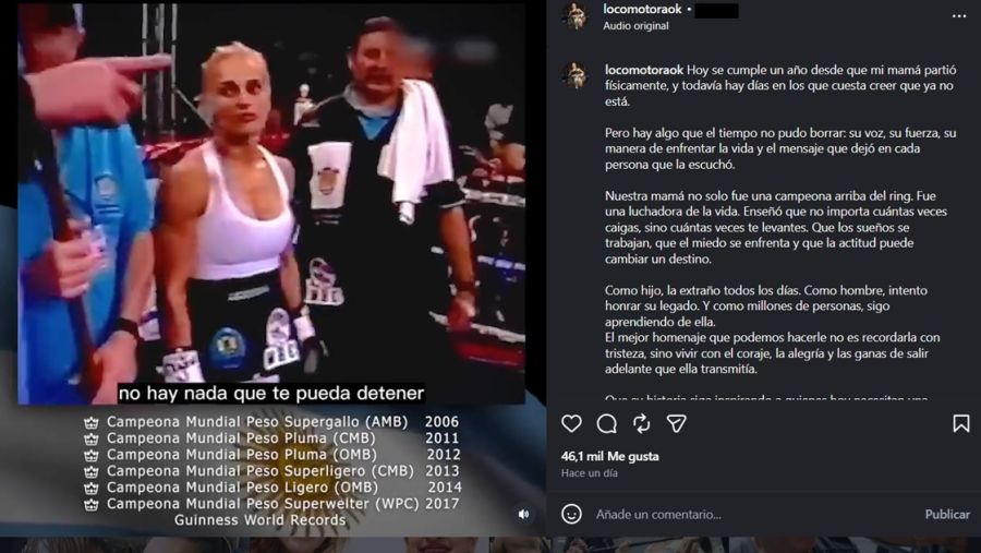 A un año de su muerte, los hijos de la Alejandra Locomotora Oliveras publicaron un emotivo homenaje 1