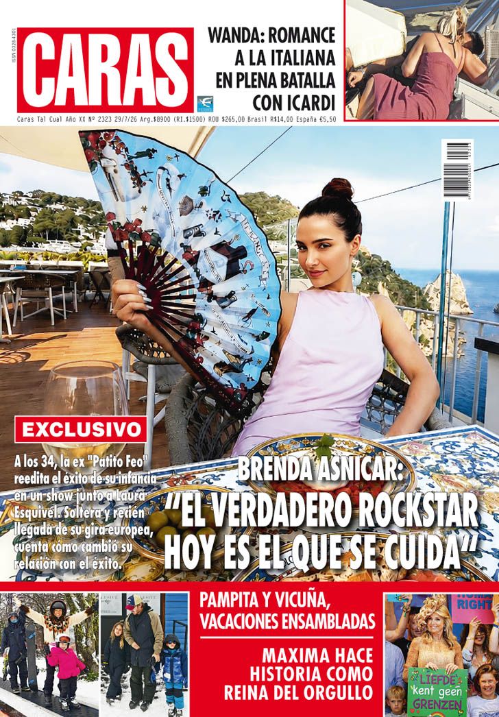 Brenda Asnicar: “El verdadero rockstar hoy es el que se cuida”