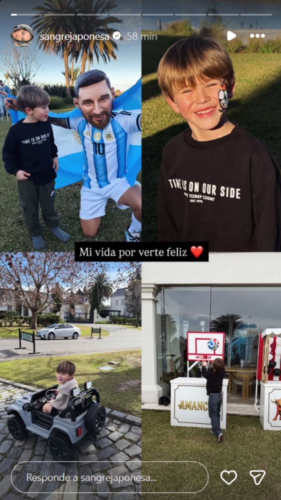 Cumpleaños de Amancio Vicuña