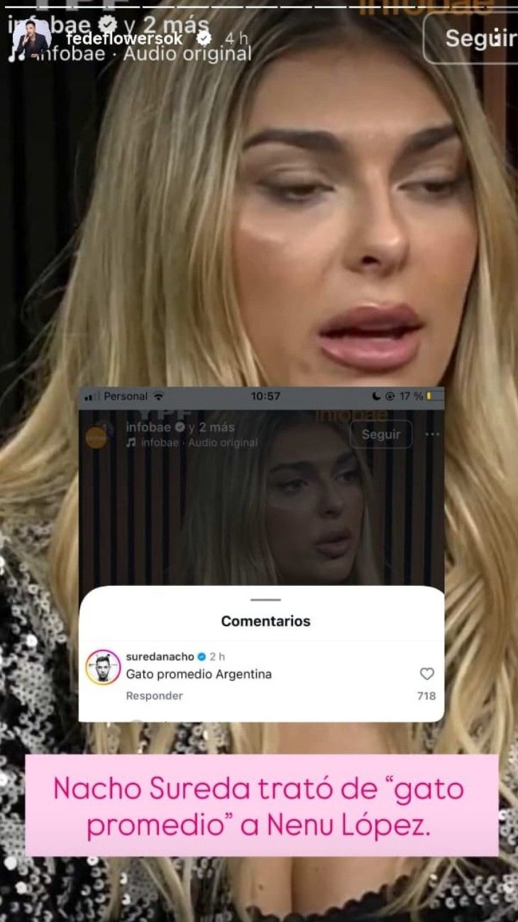 Escándalo con Nenu López