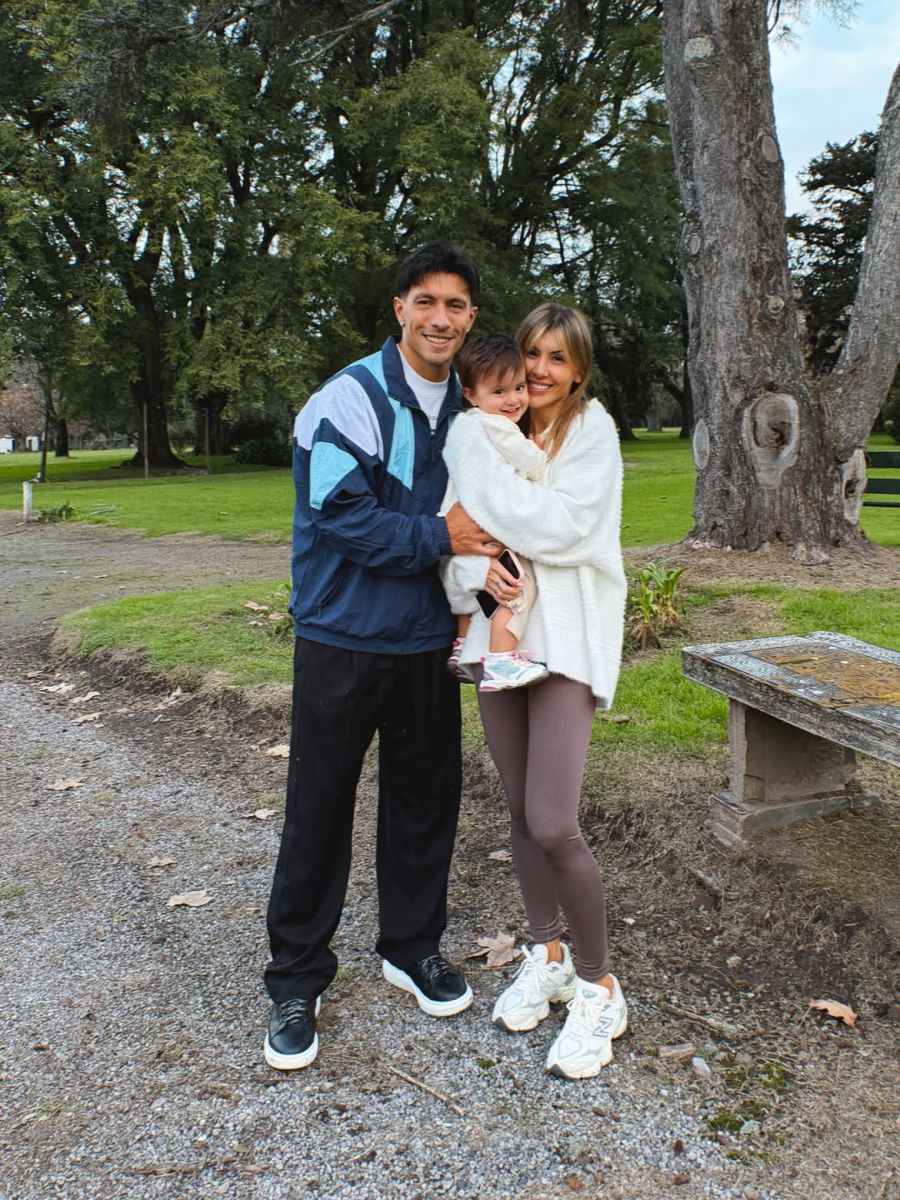 Muriel López Benítez y Lisandro Martínez