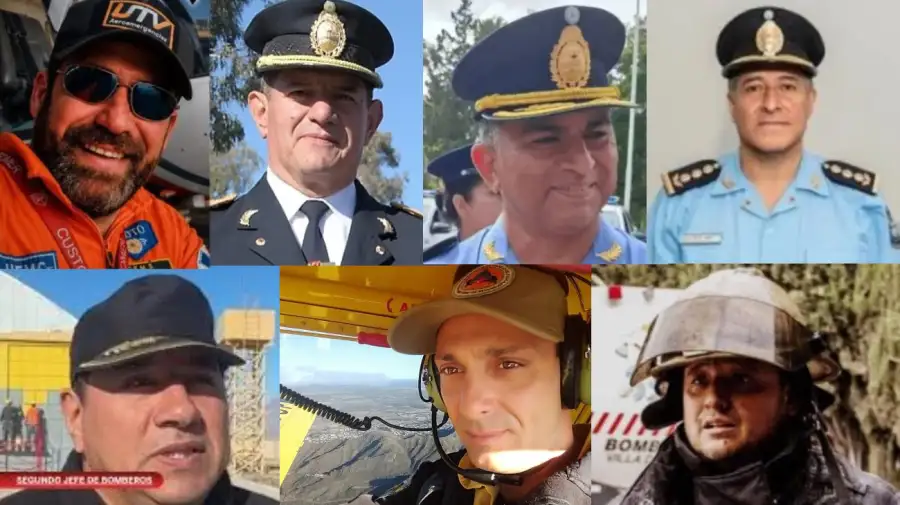 Víctimas del accidente de helicóptero en San Juan 29072026