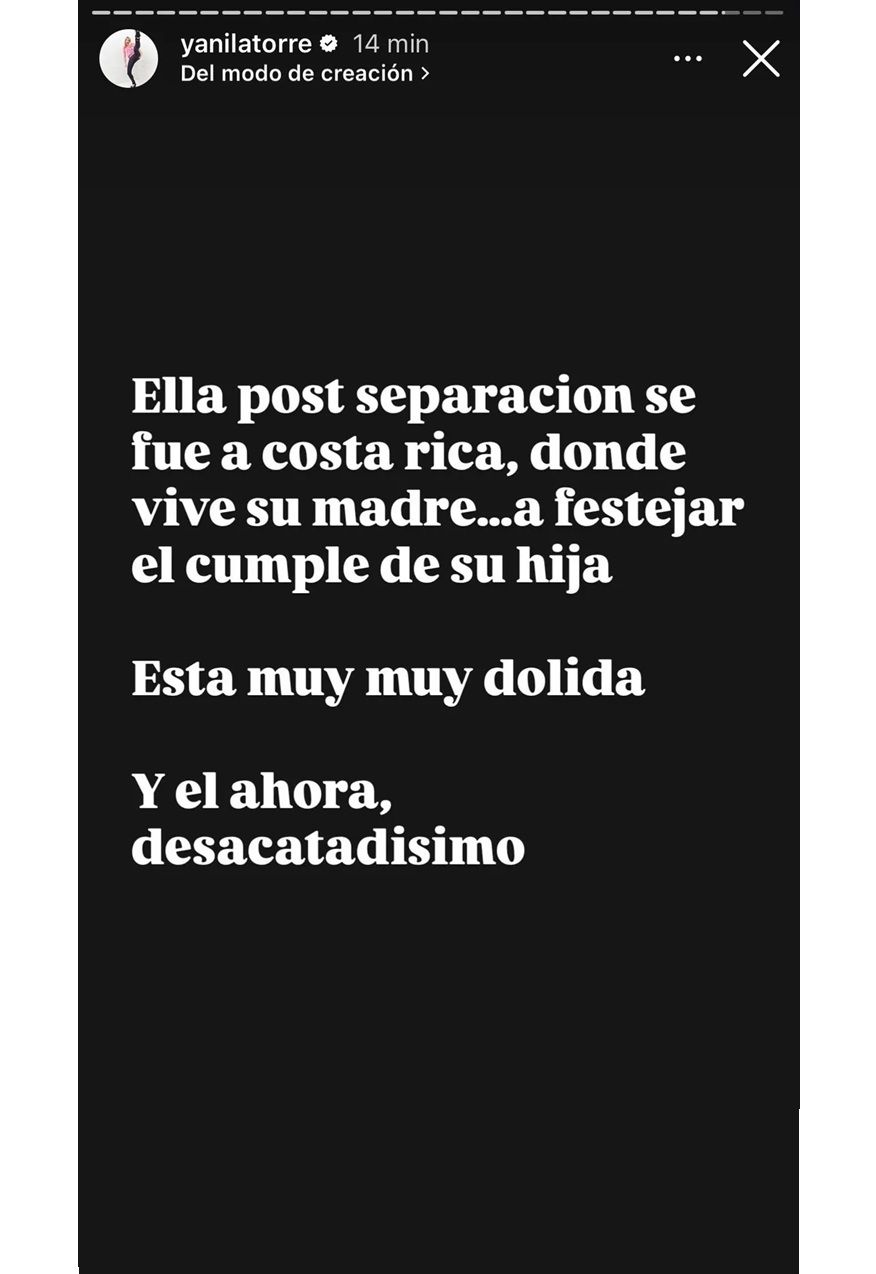 Yanina Latorre sobre la separación de La Joaqui y Luck Ra