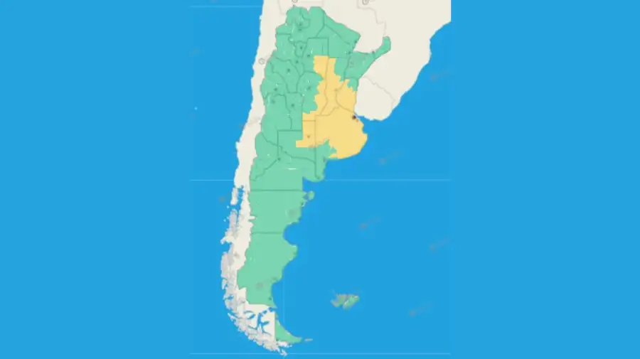 Alerta amarilla 010826