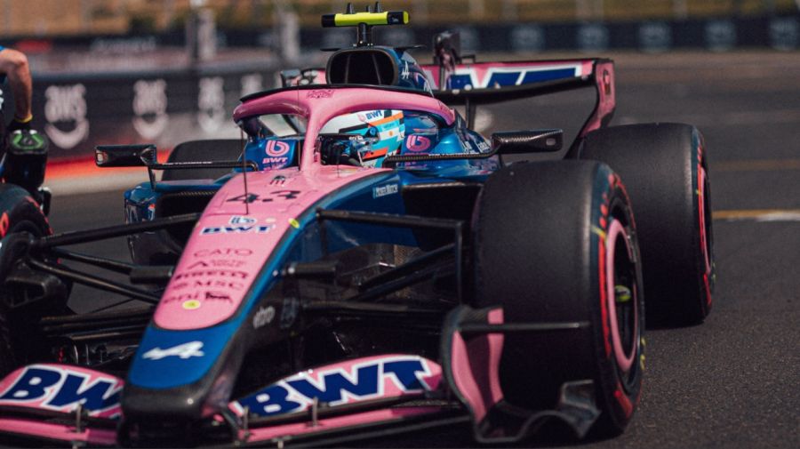 Franco Colapinto en los test de F1